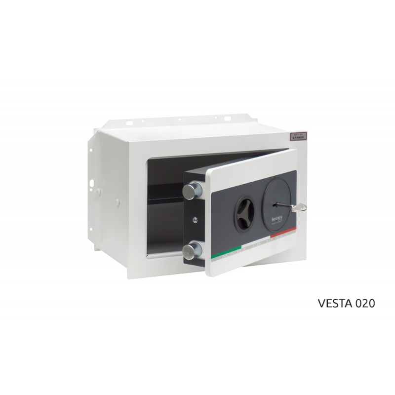 Vesta Wall Safe Bordogna également disponible avec Code Lock