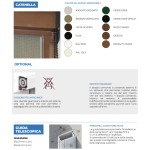 Moustiquaire à Chaîne Verticale Sur Mesure Boîte de 50 mm