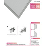 Moustiquaire Fixe PRIMED avec Panneau pour Fenêtres FISSA 90