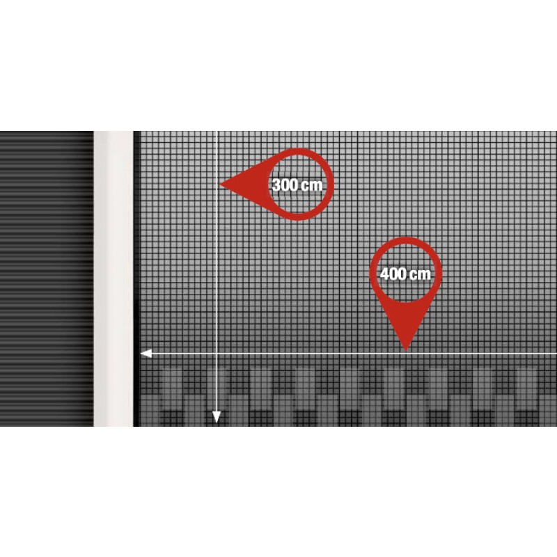 Moustiquaire Latérale Grande Taille Pasini FORTUNA