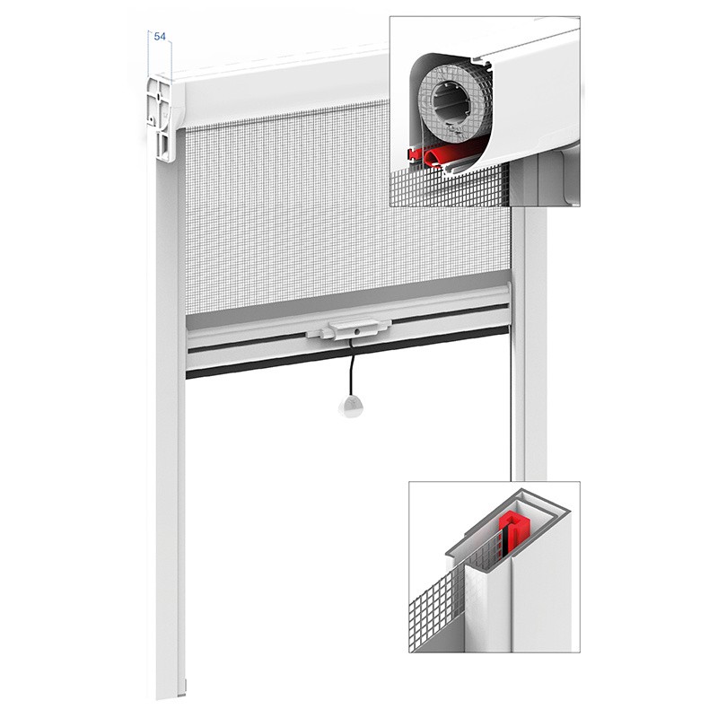 Moustiquaire pour Fenêtre Anti Punaise Pasini VICTORIA V50 S