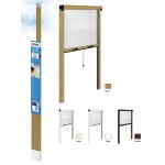 Moustiquaire pour Porte DIY Vertical Réductible IRS