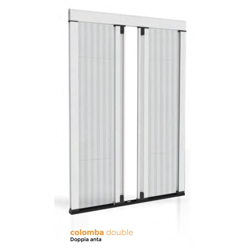Moustiquaire Plissé Effezeta Colomba Double Ouverture