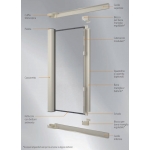 Moustiquaire Bettio Beta 1 Swing Shift Side traditionnelle