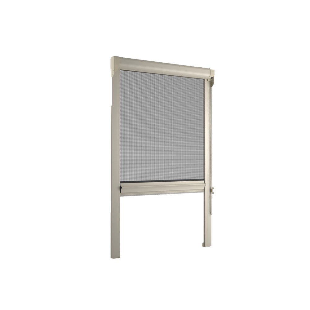 Moustiquaire Bettio gamme Clic-Clac Cassone arrondi chaîne verticale