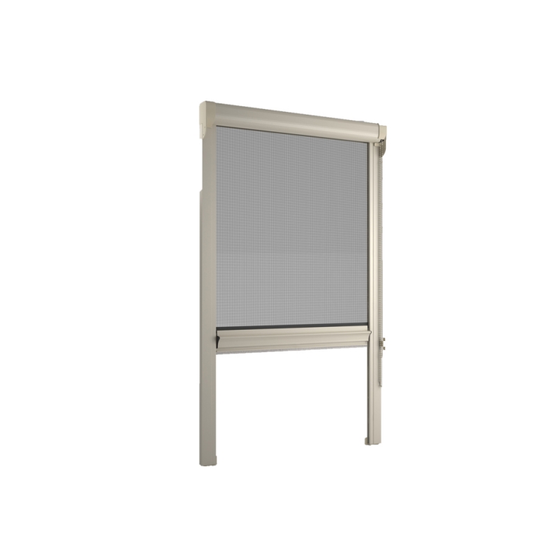 Moustiquaire Bettio gamme Clic-Clac Cassone arrondi chaîne verticale