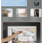 Moustiquaire Bettio Miniscenica evo 2 Side Scrolling voler sans obstacles 40