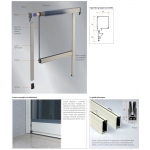 Moustiquaire Bettio Moovica fenêtre motorisé Vertical