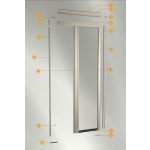 Moustiquaire Bettio Etape 1 Swing Shift Side Sans Barrières 50
