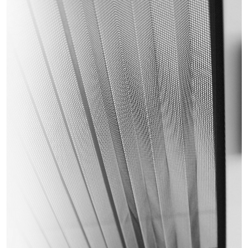 Moustiquaire Effe Pleat22L ouverture latérale Plissé réseau pour les petits espaces