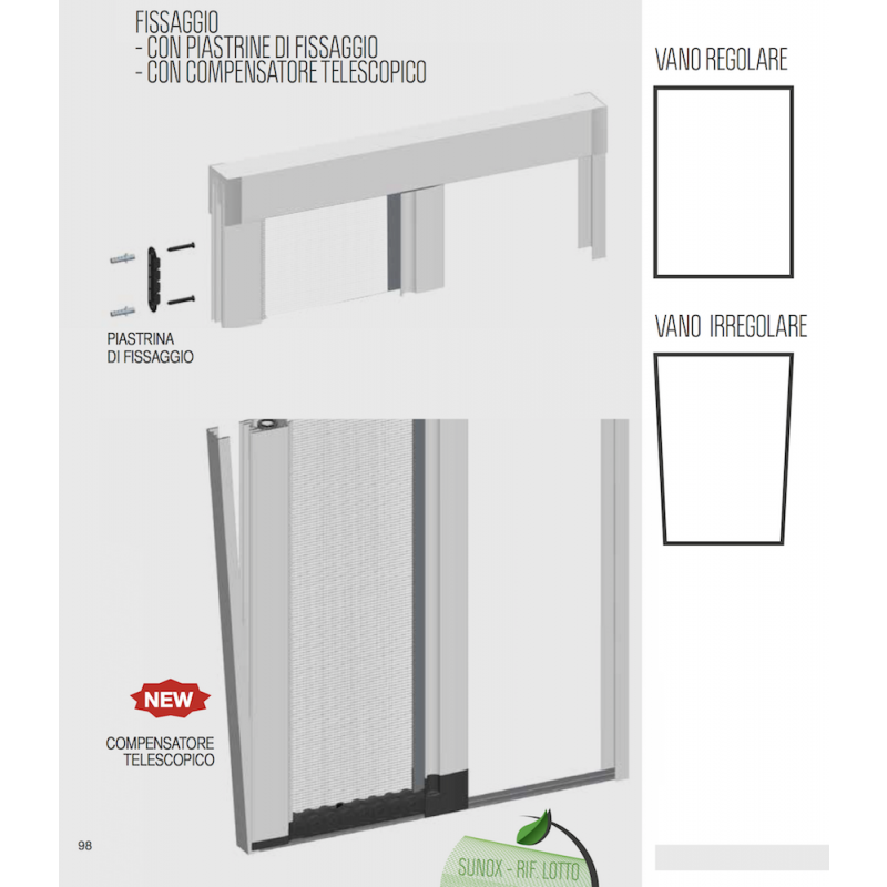 Moustiquaire Jolly 1 Anta Spring Clôture contrôlée Zanzar Sistem