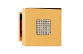 Bouton Zen Mesh 1157 PT pour porte Calì Line avec cristaux italiens Swarovski